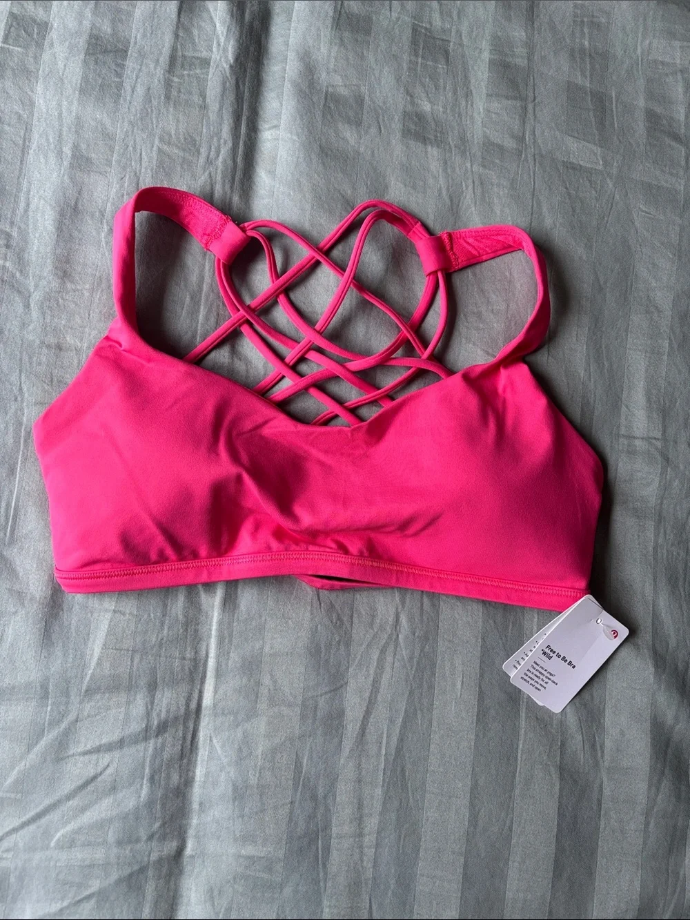 lululemon athletica lip gloss free to be wild Sports Bra
